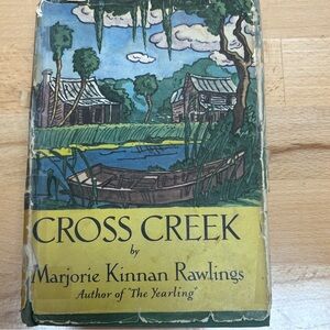 Cross Creek by Marjorie Kinnan Rawlings. 1942 Edition Hardcover Florida Book.